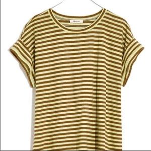 Madewell Asbury linen blend t-shirt